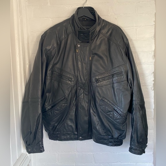 Vintage leather jacket - Picture 6 of 9